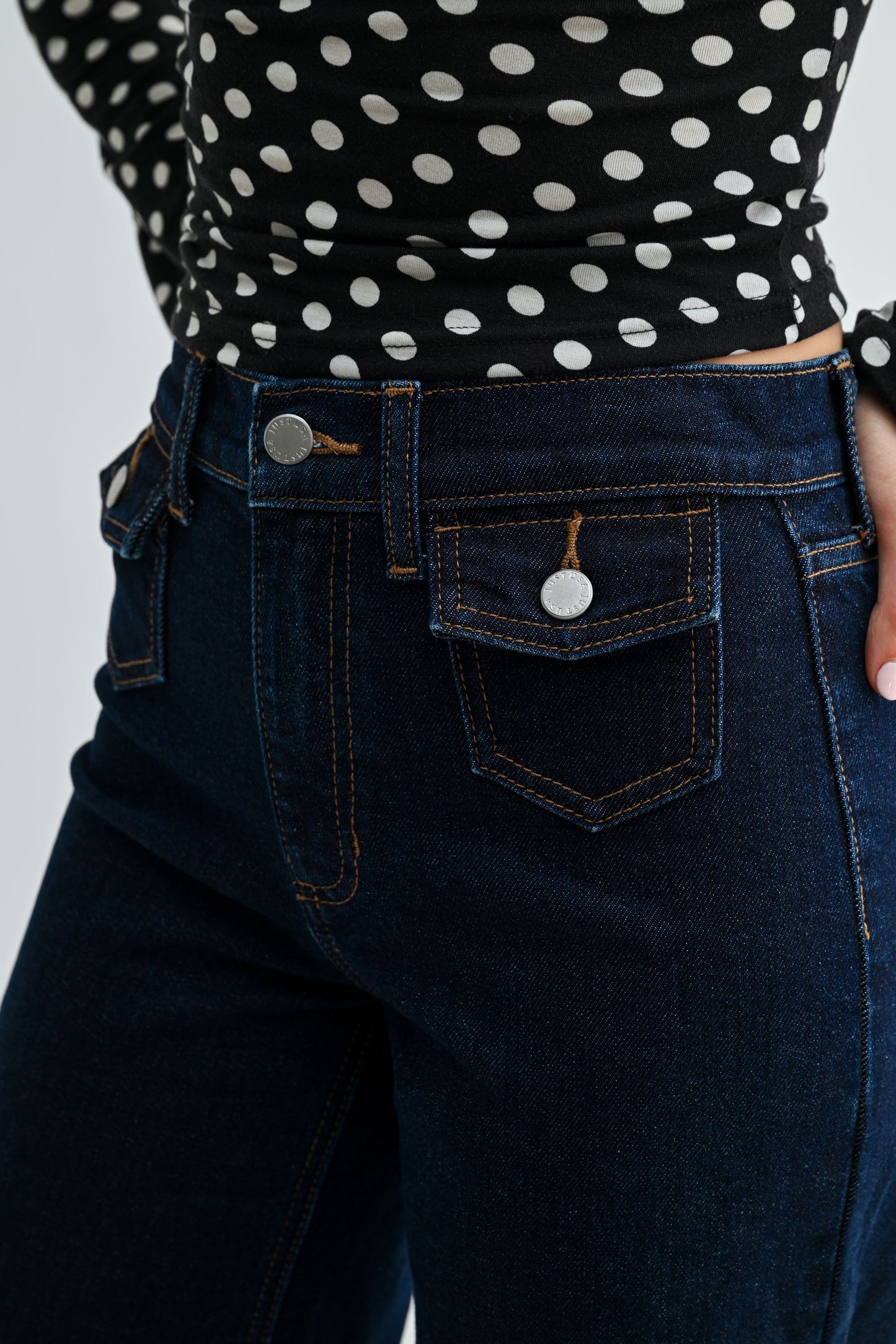 Iris Mini Flap Pocket Wide Leg