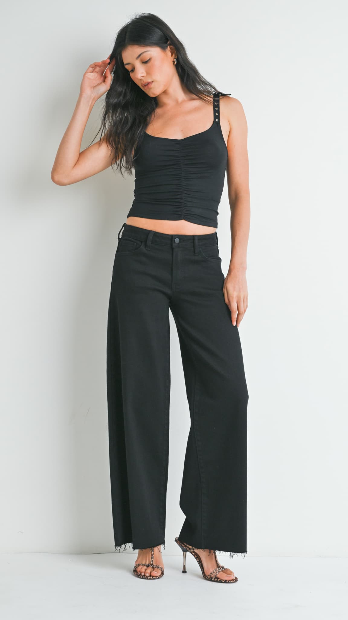 Rachel Relaxed Wide Leg Jean – Just USA Jeans