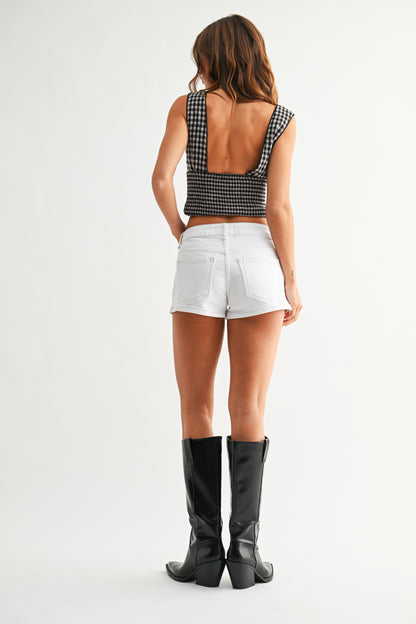 Estelle Tied Waist Micro Short