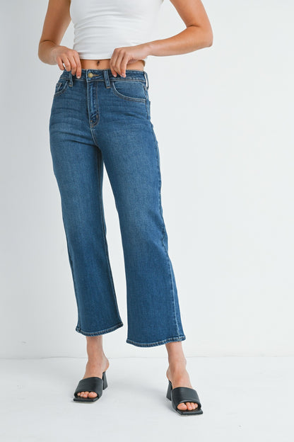 Lola Slim Wide Leg Jean
