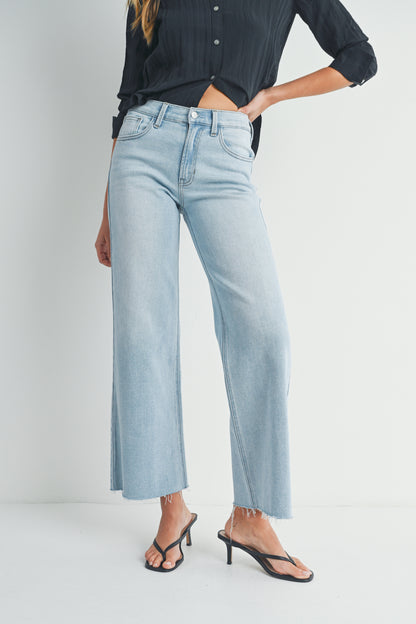 Claire Full Length Wide Leg Jean
