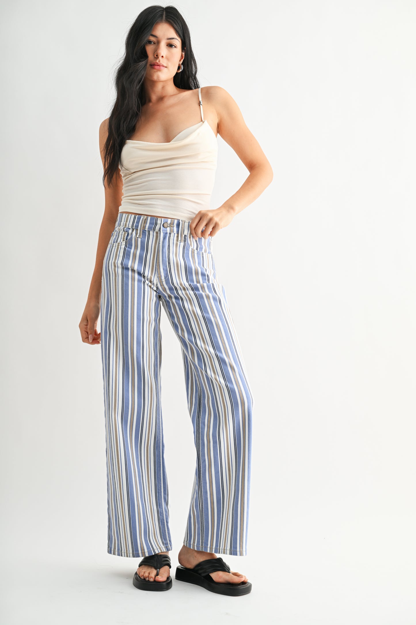 Claire Full Length Wide Leg Jean