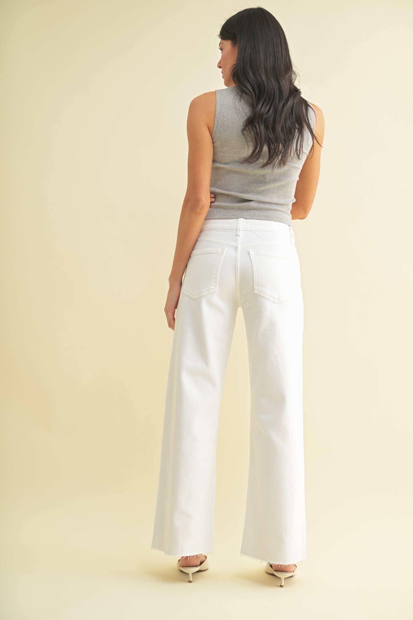 Claire Full Length Wide Leg Jean