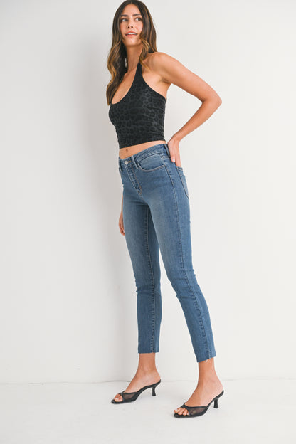 Ruby Mid Rise Super Stretch Skinny Jean