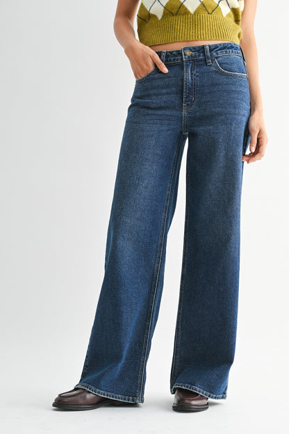 Harper High Rise Full Length Straight Jean