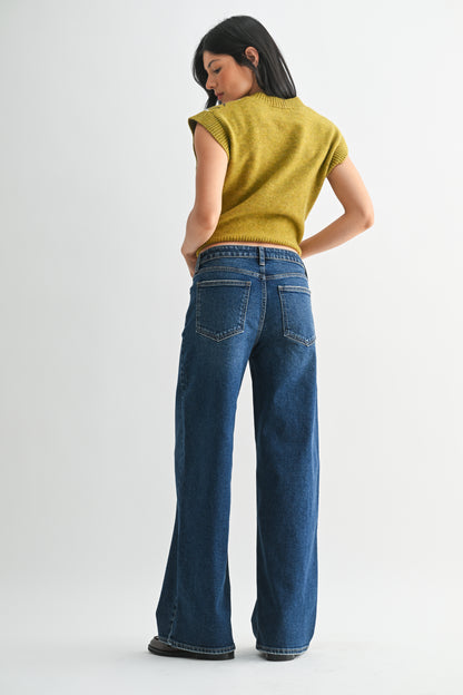 Harper High Rise Full Length Straight Jean