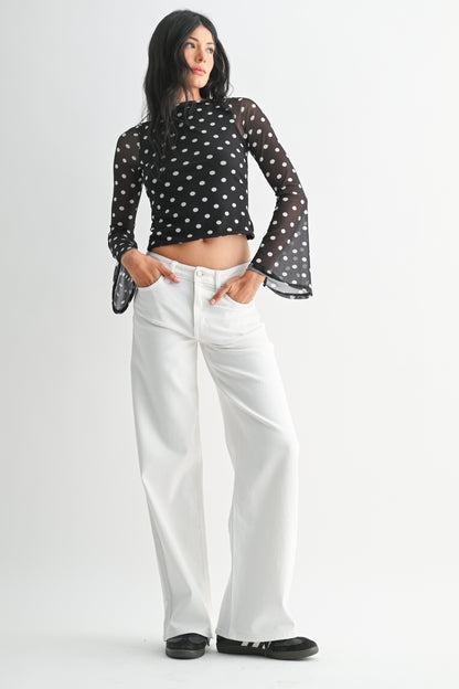 Harper High Rise Full Length Straight Jean