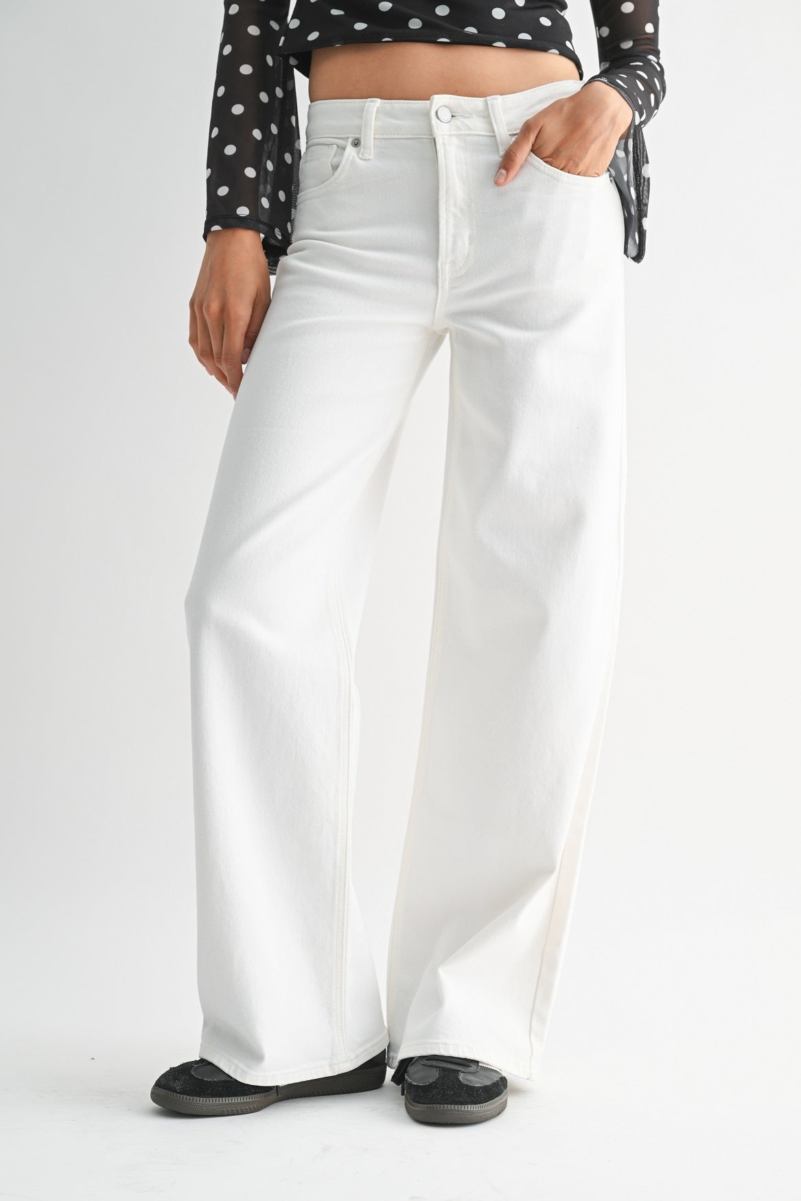 Harper High Rise Full Length Straight Jean