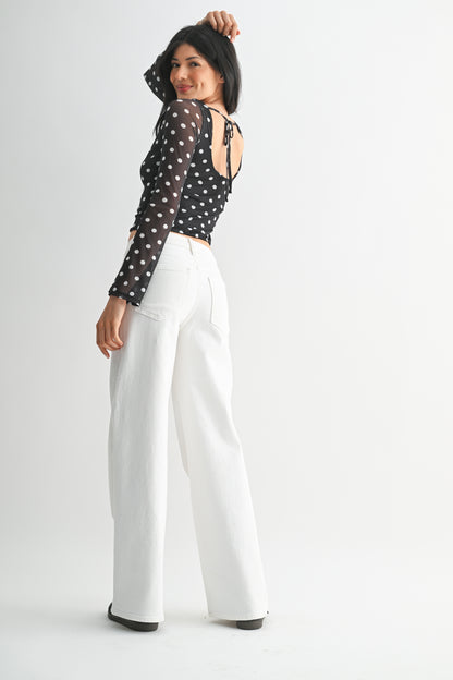 Harper High Rise Full Length Straight Jean