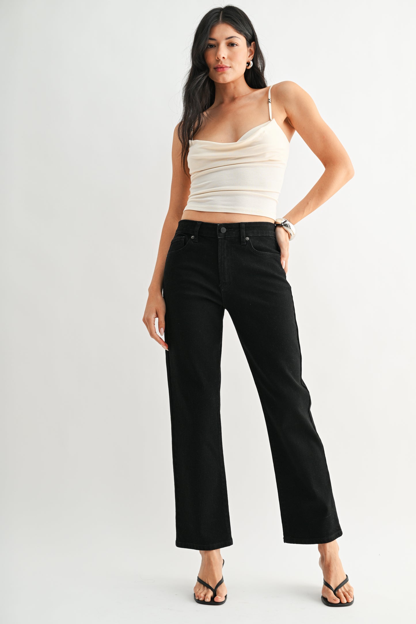 Rae 90s Stretch Straight Jean