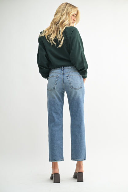 Rae 90s Stretch Straight Jean