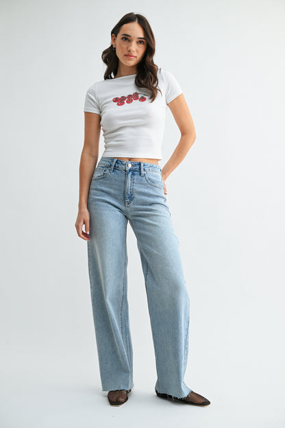 Tilly Scissor Cut Wide Leg Jean