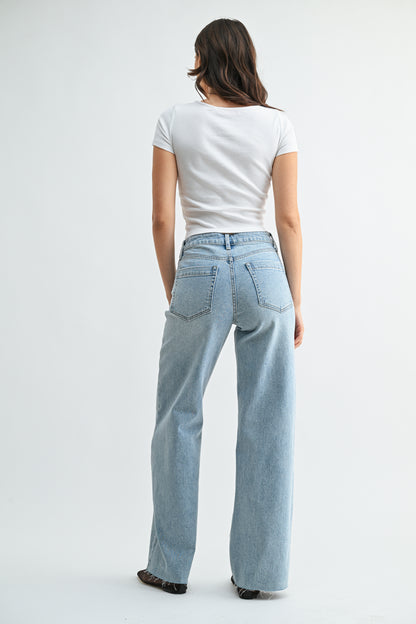 Tilly Scissor Cut Wide Leg Jean