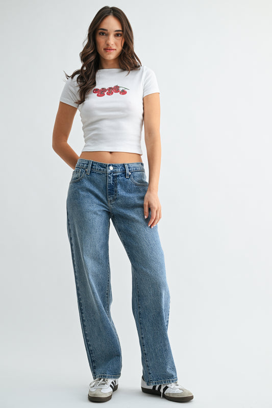 Lana Low Rise Vintage Straight