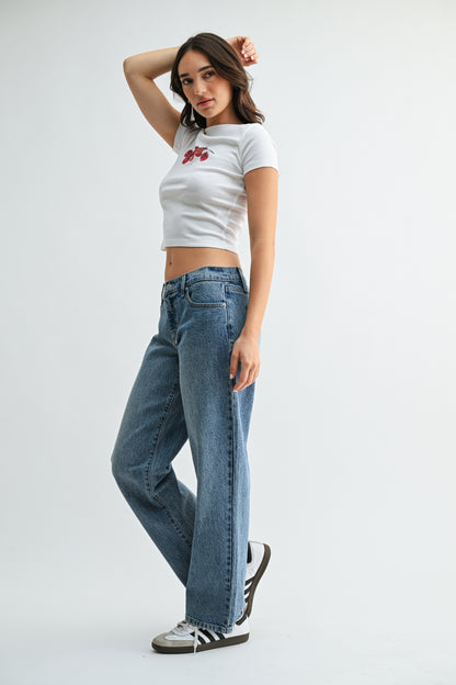 Lana Low Rise Vintage Straight