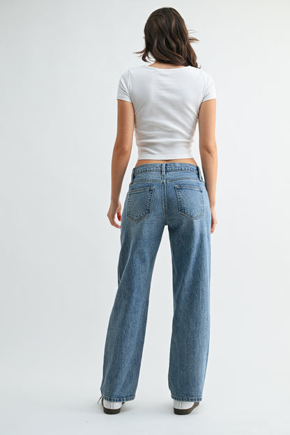 Lana Low Rise Vintage Straight