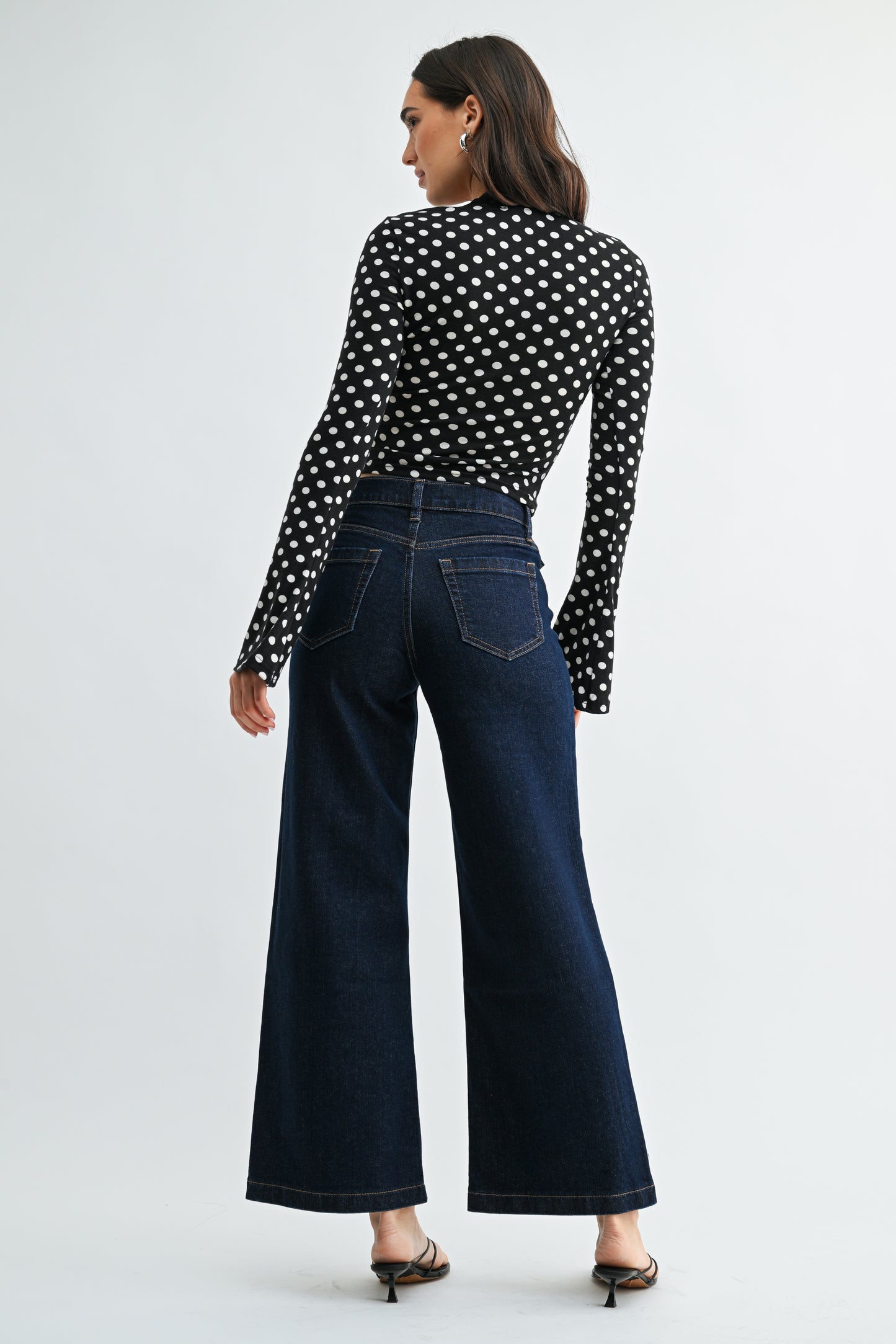 Iris Mini Flap Pocket Wide Leg