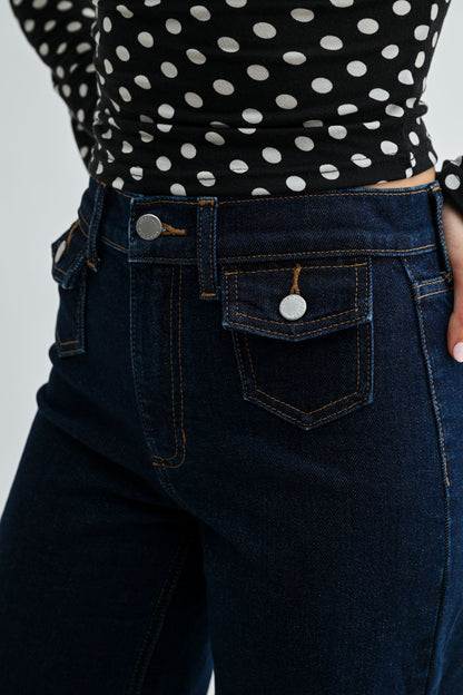 Iris Mini Flap Pocket Wide Leg