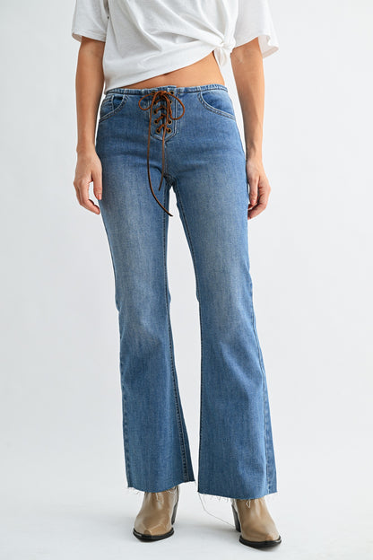 Aria Front Tie Boho Flare