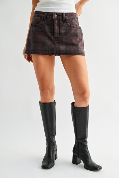 Marley Mini Denim Skort
