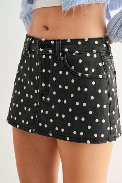 Marley Mini Denim Skort